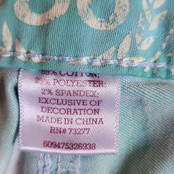 SO Clorful Pastel Tie Dyed‎ Low Rise Jeggings Pants Jeans Size 5 - Picture 9 of 9